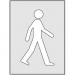 Walking Man Stencil (190 x 300mm) 9542