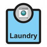 Assisted Living Sign: Laundry - S/A FMX (266 x 310mm)