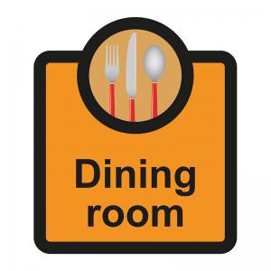 Image of Assisted Living Sign Dining Room - SA FMX 266 x 310mm
