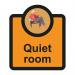 Assisted Living Sign: Quiet Room - S/A FMX (266 x 310mm)