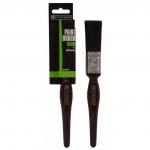The photograph portrays a high-quality paint brush manufactured by Centurion Europe Limited. It has a width of 25mm (1in) and is designed for professional trade use. The brush bristles are neatly trimmed and the handle is sturdy, providing precise control and smooth strokes. The overall appearance exudes durability and reliability.