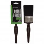 This picture features a high-quality Centurion Europe Limited Paint Brush BH40P, measuring 63mm (2 12in). The bristles are densely-packed and the handle is designed for a comfortable grip, making this a reliable tool for trade use. The brush is ideal for painting large surfaces with precision and ease.