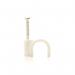 8mm White Cable Clips (Pack of 14) CC05P