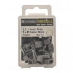 1.001.5mm T+E Grey Cable Clips (Pack of 14) CC10P