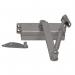 The picture shows a silver hydraulic door closer, manufactured by Centurion Europe Limited. It is designed for doors weighing up to 60kg and comes with door wedges. The product is labeled as CD10L.