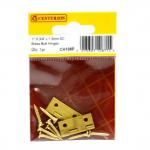 1in x 34in x 1.3mm SC Medium Duty Solid Drawn Butt Hinges (1 pair) CH108P