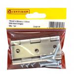 75mm (3in) x 50mm (2in) x 1.5mm SSS Butt Hinges (1 pair) CH211P