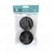 60mm Brown Castor Cups (Pack of 4) FC06P