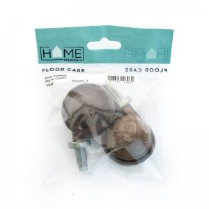 45mm Furniture Peg Fix Castors Pack of 2 FC10P