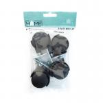 40mm Twin Wheel Plate Fix Castors (Pack of 4) FC13P