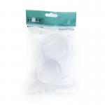 60mm Clear Castor Cups (Pack of 4) FC17P