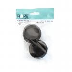 44mm Small Brown Felt Backed Caster Cups (Pack of 4) FC26P