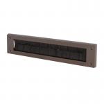 Letterbox Draught Excluder - Brown - 43mm x 275mm opening G60301