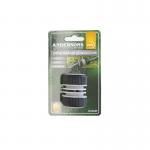 The picture shows a Centurion Europe Limited Garden Maintenance tool. The tool is an Andersons Pro Auto Hose Repair Connector GA323P. The connector is made of durable materials and has a sleek design. It is designed for easy use and efficient repair of garden hoses.