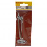 100mm (4in) ZP Gate Hook & Eyes (Pack of 2) HE262P