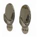 This picture shows two chrome fasteners from Woolbro Distribution Ltd, with hook and loop design. The hooks are removable and the product is labeled as SAAO.