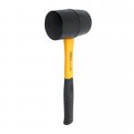 450g (16oz) Black Head Fibreglass Rubber Mallets HM19L