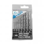 7 Piece Metric HSS Twist Drill Set  HS03P