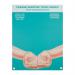 Hand sanitiser board no dispenser - Hands - Turquoise (300 x 400mm) HSB01T