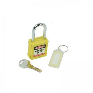 Safety Lockout Padlocks - Yellow each LOK008-L