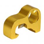 The image shows a Spectrum Industrial lock made of aluminium. It features a MCB lockout toggle and is labeled as LOK161. The lock is designed for industrial use and helps to secure machinery and electrical systems from unauthorized access.