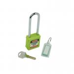 Safety Lockout Padlocks Long Shackle - Green (each)