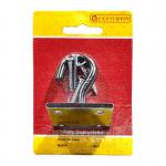 Hook On Plate - Black - 8mm MC81P