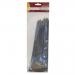 The picture shows a pack of black cable ties from Centurion Europe Limited. Each tie measures 250mm x 4.8mm and there are 50 in the pack. The ties are neatly organized and ready to be used for cable management purposes.