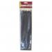 300mm x 4.8mm Black Cable Ties 50pk NT07P