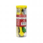 150pc Assorted Cable Ties In Jar NT10P
