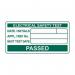 PASSED Electrical safety test - Labels (50 x 25mm Roll of 500) R3020.500