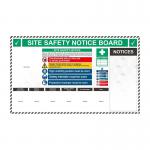 This image shows a large Spectrum Industrial Safety Signs Shadowboard - Site Board, measuring 1200 x 2000mm, in Style 1. The board features a variety of safety signs and is designed for industrial use. It is organized with clear labeling and a clean layout.