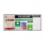 Site Safety Notice Board 2, Safety Station, ACP (700mm x 1600mm)