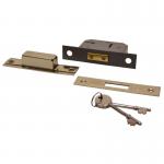 63mm (2 12in) SCP 5 Lever Mortice Deadlock SP194P