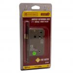 63mm (2 12in) NP Mortice Bathroom Lock SP219P