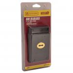 100mm x 75mm (4in x 3in) Black Rim Deadlock SP42P