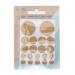 Self Adhesive Assorted Cork Pads (Pack of 20) SU62P