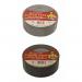 The image features a roll of industrial cloth tape from Centurion Europe Limited, measuring 50mm x 10m. The tape appears silver-grey in color.