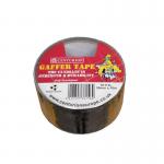 The photo showcases Centurion Europe Limiteds black 50mm x 10m waterproof industrial cloth tape, TA112L. The tape is neatly wound on a roll, with clear labeling and sturdy packaging. The black color and industrial grade material give off a professional and durable appearance.