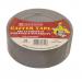 The photo shows a roll of Centurion Europe Limited Industrial Tapes in silver-grey color, measuring 50mm x 50m. The waterproof cloth tape has a durable and versatile design, suitable for various industrial applications.