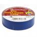 The picture shows a roll of blue PVC tape, measuring 19mm in width and 20m in length, with the branding of Centurion Europe Limited Industrial Tapes. The tape is neatly wound and features clear markings and text. It appears to be durable and suitable for industrial use.
