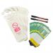 Scaffold Tag Kit (10 ClawTag holders, 20 inserts, 2 pens) Boxed TG01BOX