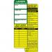 Ladder Tagging System (Pack of 50 Inserts) to record the results of the ladder inspection.  TG0450