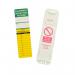 Universal Inspection Tag Insert Kit (10 AssetTag holders, 10 inserts, 1 pen) Boxed TG05BOX
