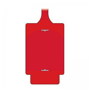 AssetTag Flex - Red Pk 50 Blank TGF-R50