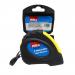 This picture shows a heavy-duty Hilka Tape Measure from Hilka Tools UK Limited. It measures 8m26ft x 25mm and has a product code of 75950008. The tape measure is durable and has a robust 25mm width.