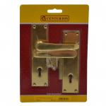 140mm Victorian Straight Lever Lock Handle VB01P