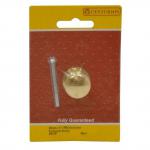 25mm (1in) PB Victorian Cupboard Knob  VB11P