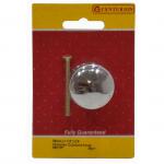 38mm (1 12in) CP Victorian Cupboard Knob  VBC13P