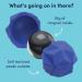 Speks Odds Silicone Magnets Blue Peaks Pack of 3 Odds3PeaksBlue SPK56629